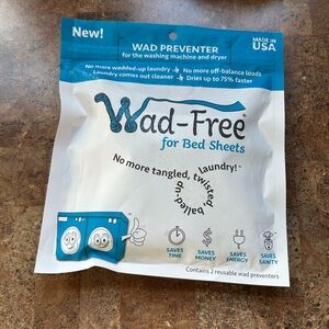 Wad-Free for Bed Sheets - White